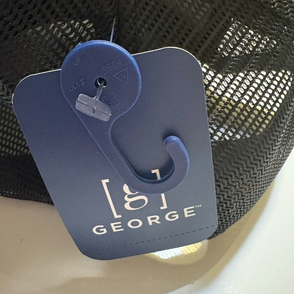George Black Mesh Baseball Cap - Picture 3 of 4